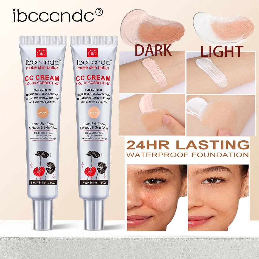 ibcccndc CC Cream – Color Correcting Concealer Foundation