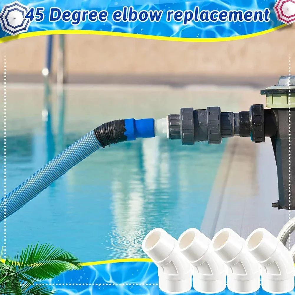 4pcs Pool Cleaner 45 Degree Elbow W70244 Replacement Kit Designed Specifically For Zodiac For Baracuda, For Krauly Pool Cleaners Oasis Select China Mainland