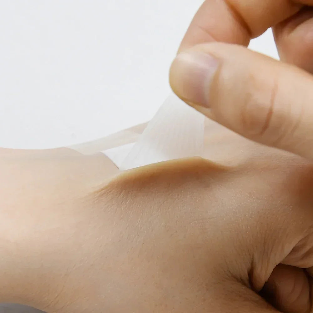 50/120Pcs Waterproof Band-Aid Wound Dressing Medical Transparent Hemostatic Tape for Swimming Bath Wound Care Protect First Aid Oasis Select