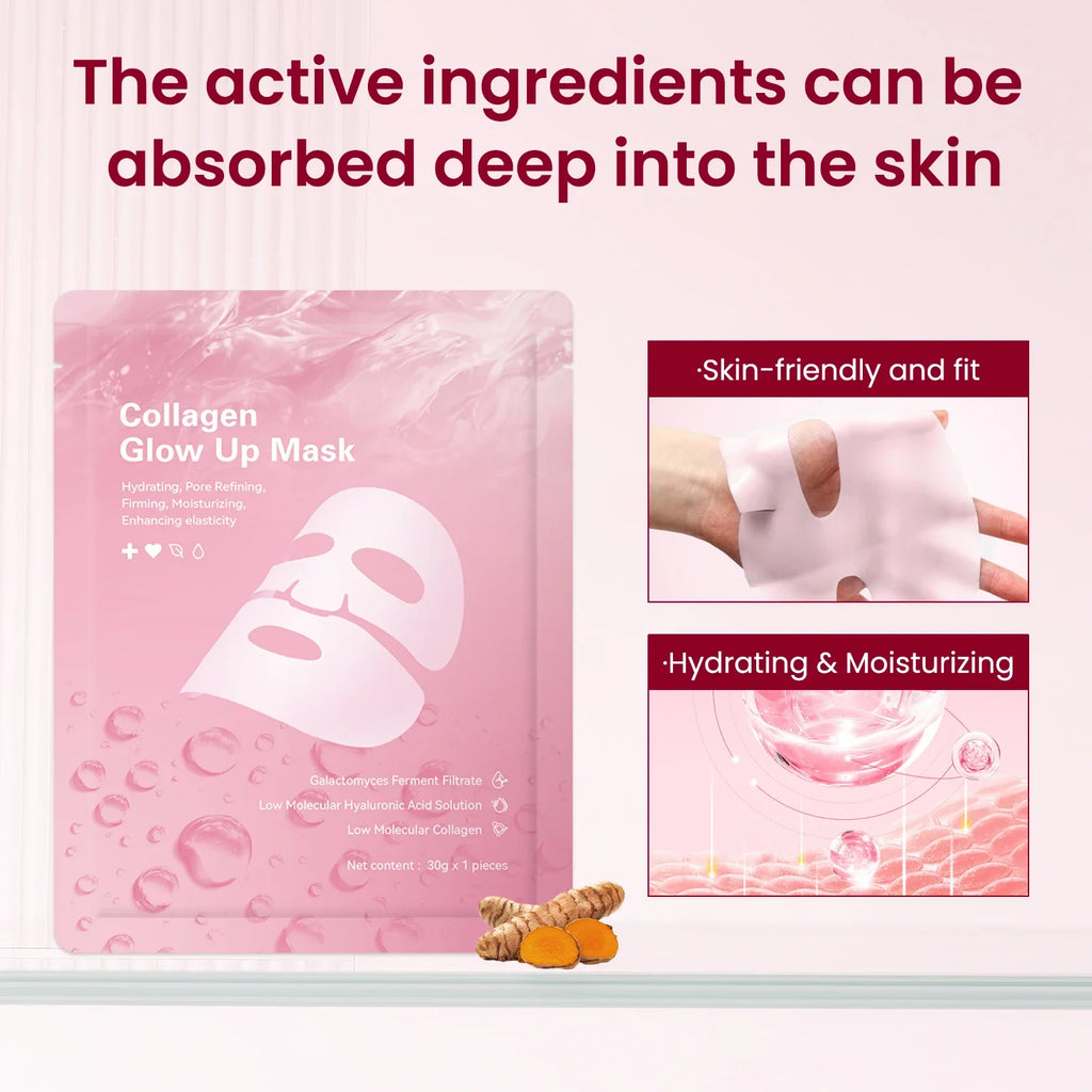 Calci-Protein & Hyaluronic Acid Gel Mask – Firming & Hydrating