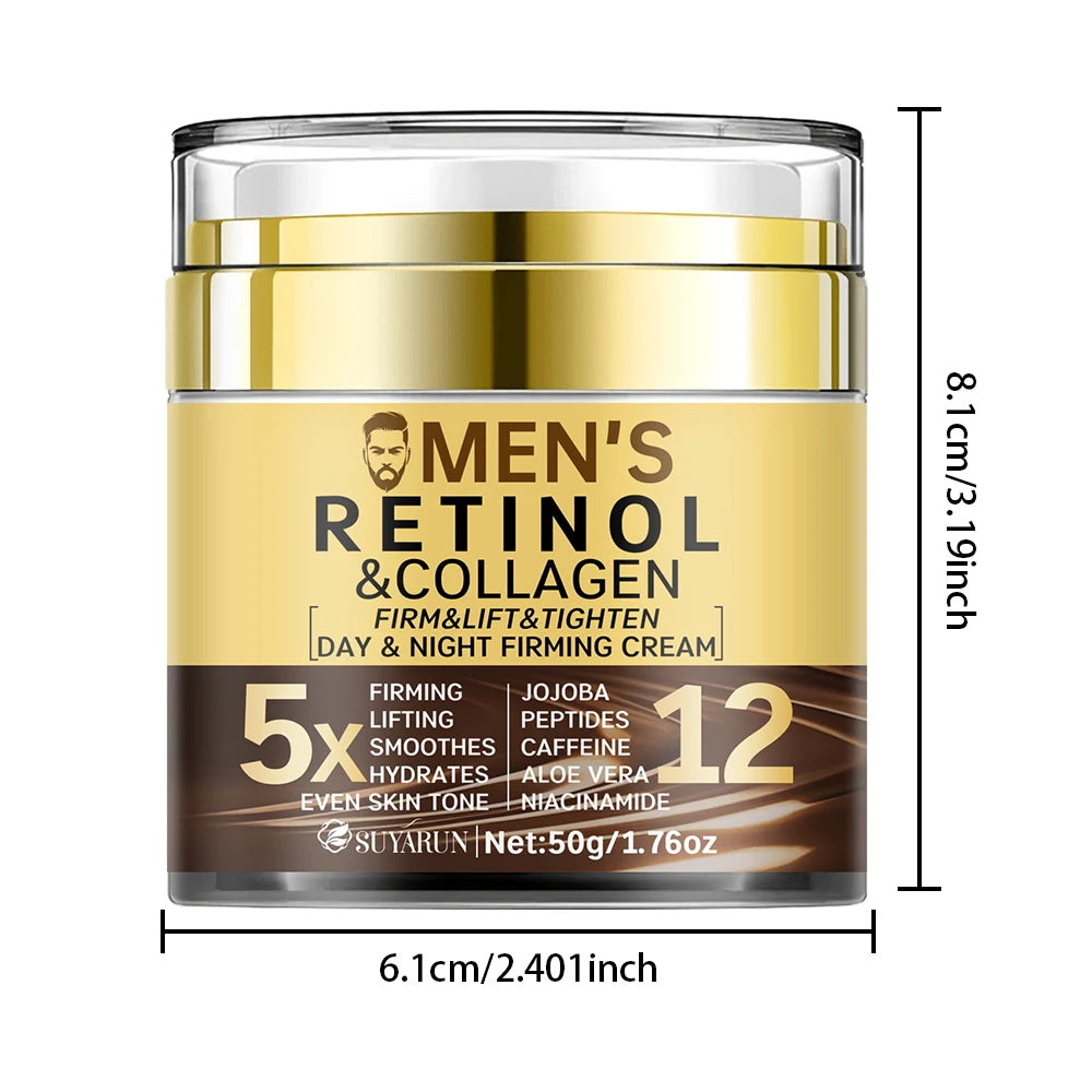 SUYARUN Men's Face Cream – Firming, Hydrating & SPF 20 Men's Face Moisturizer Oasis Select