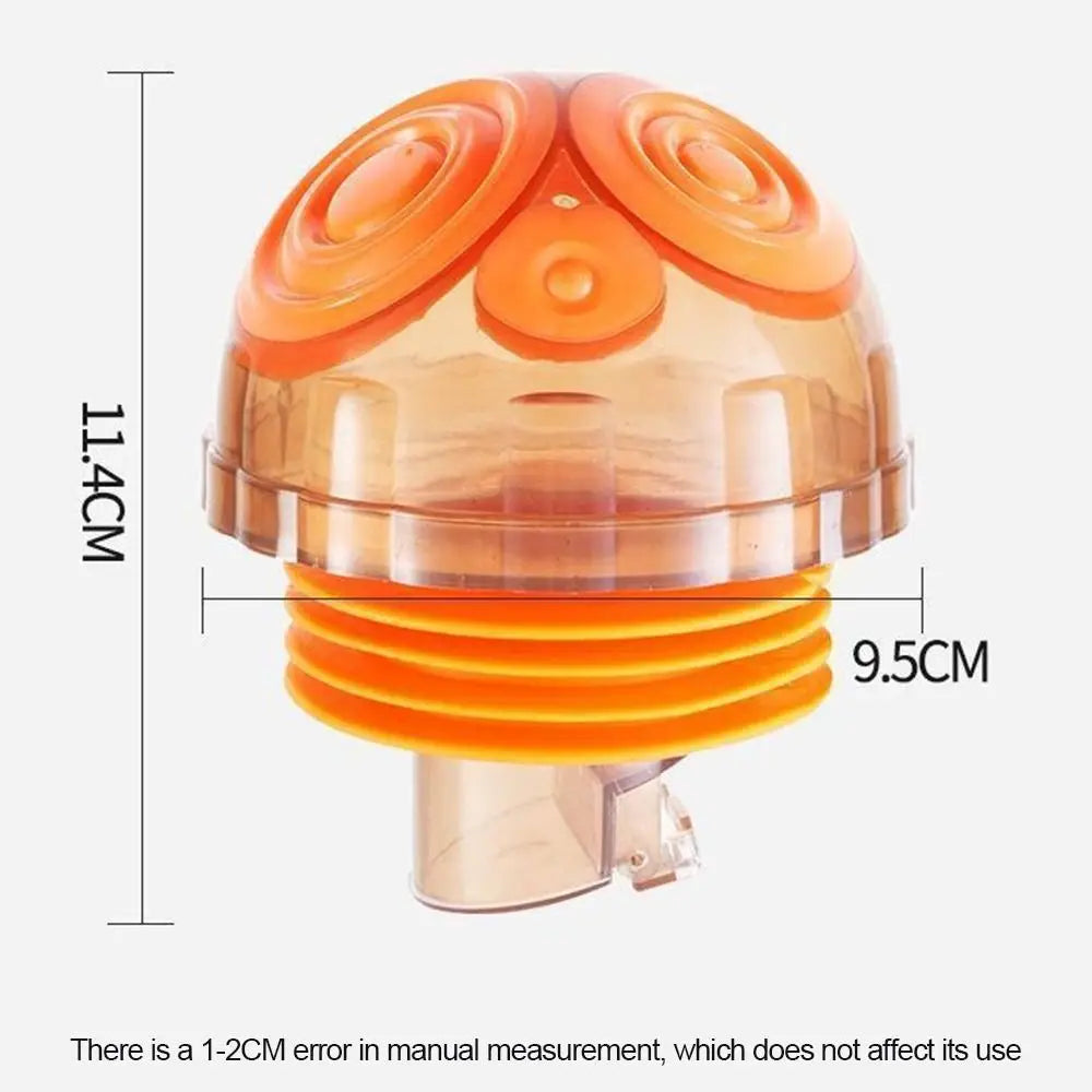 Useful Multi-port Sink Drain Pipe Adapter Anti-Odor 6 in 1 Washing Machine Floor Drain Multifunctional Sealing Plug Laundry Room Oasis Select