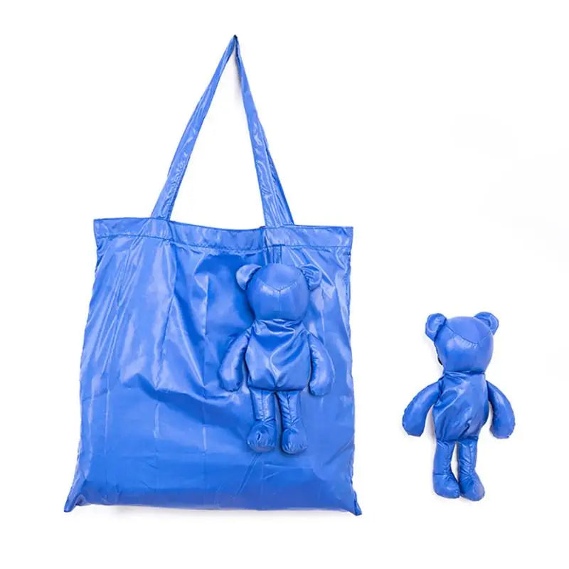 Cute Doll Mini Foldable Shopping Bag Women's Portable Tote Bag 인형 미니 접이식 쇼핑백 Сумка женская Reusable Pouch Oasis Select A3