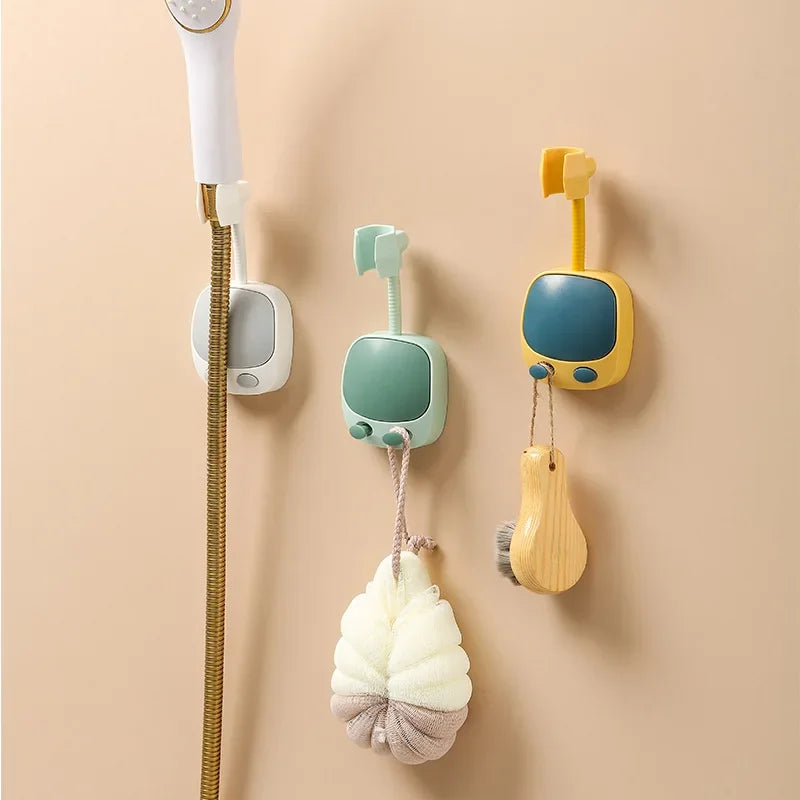 Punch-Free Adjustable Shower Head Holder – 360° Rotating Bracket Shower Head Holder Oasis Select