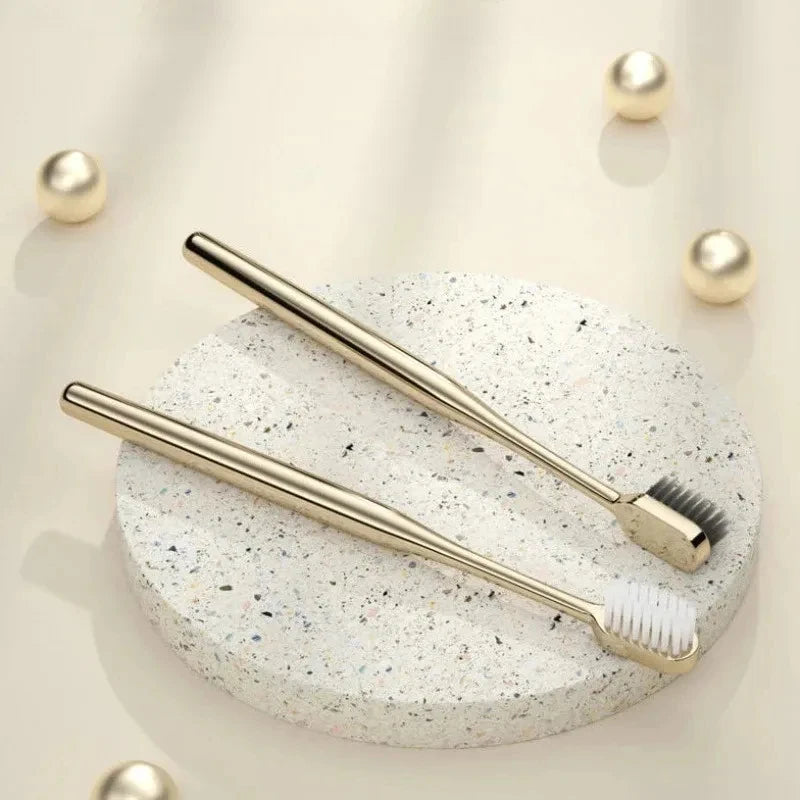 1/2/3/4pcs Advanced Luxury Adult Soft Bristle Manual Toothbrush Sensitive Gum Deep Cleaning Family Oral Care Travel Portable Oasis Select