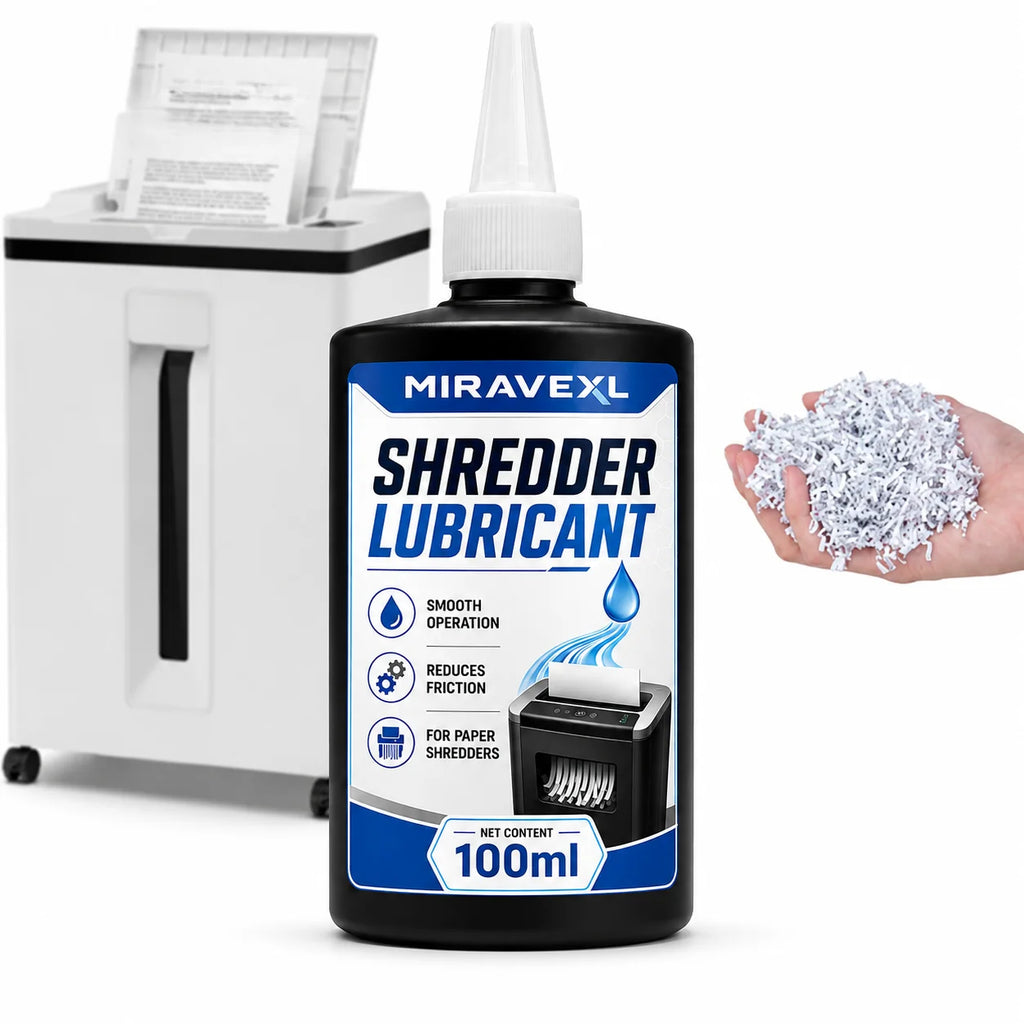 Paper Shredder Lubricant Oil, Blade Cutter Cleaner, Anti-Jam Formula, Smooth Quiet Shredding, Office Home Machine Care Solutions Oasis Select
