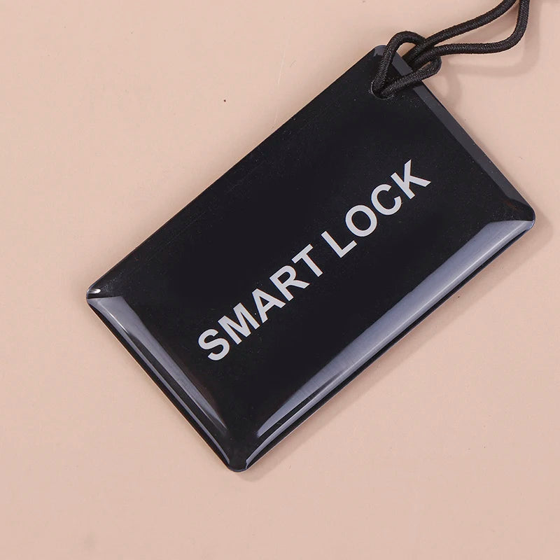 10Pcs 5*3cm 13.56Mhz IC Card Tuya TTlock BLE Electronic Smart Door Lock Card Digital Smart Fingerprint Locks Unlock RFID Card Oasis Select