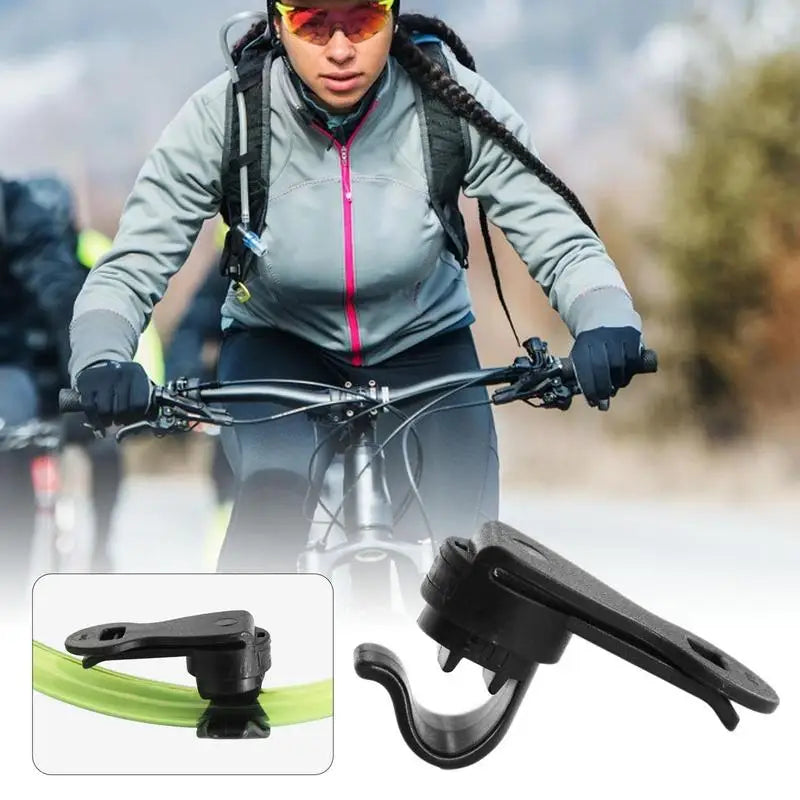 Bike Tube Clip Backpack Clips Drinking Tube Clip Hydration Hose Clip Magnetic Water Bladder Hose Clip with Strong Magnetic Clip Oasis Select