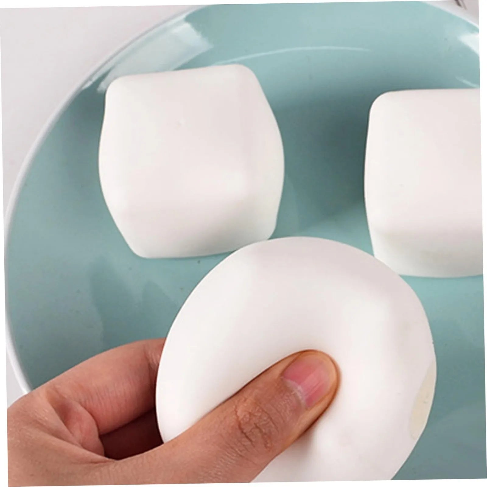 Squishy Tofu Stress Ball – Sensory Fidget Toy for Kids & Adults Sensory Stress Toy Oasis Select