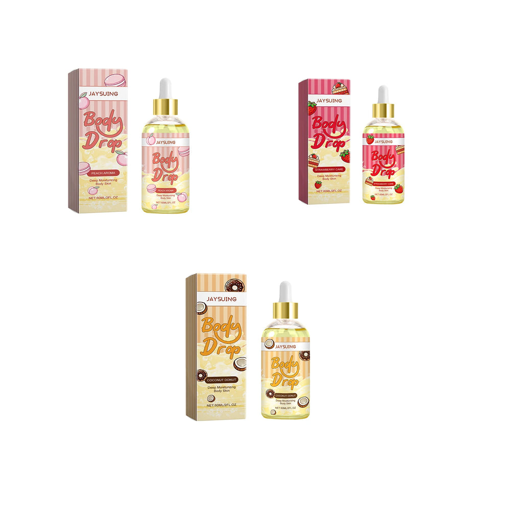 Coconut Body Fresh Fragrance Oil Long-Lasting Hydration Peach Flavor Massage Skin Improve Drying Strawberry Moisturizing Oils Oasis Select