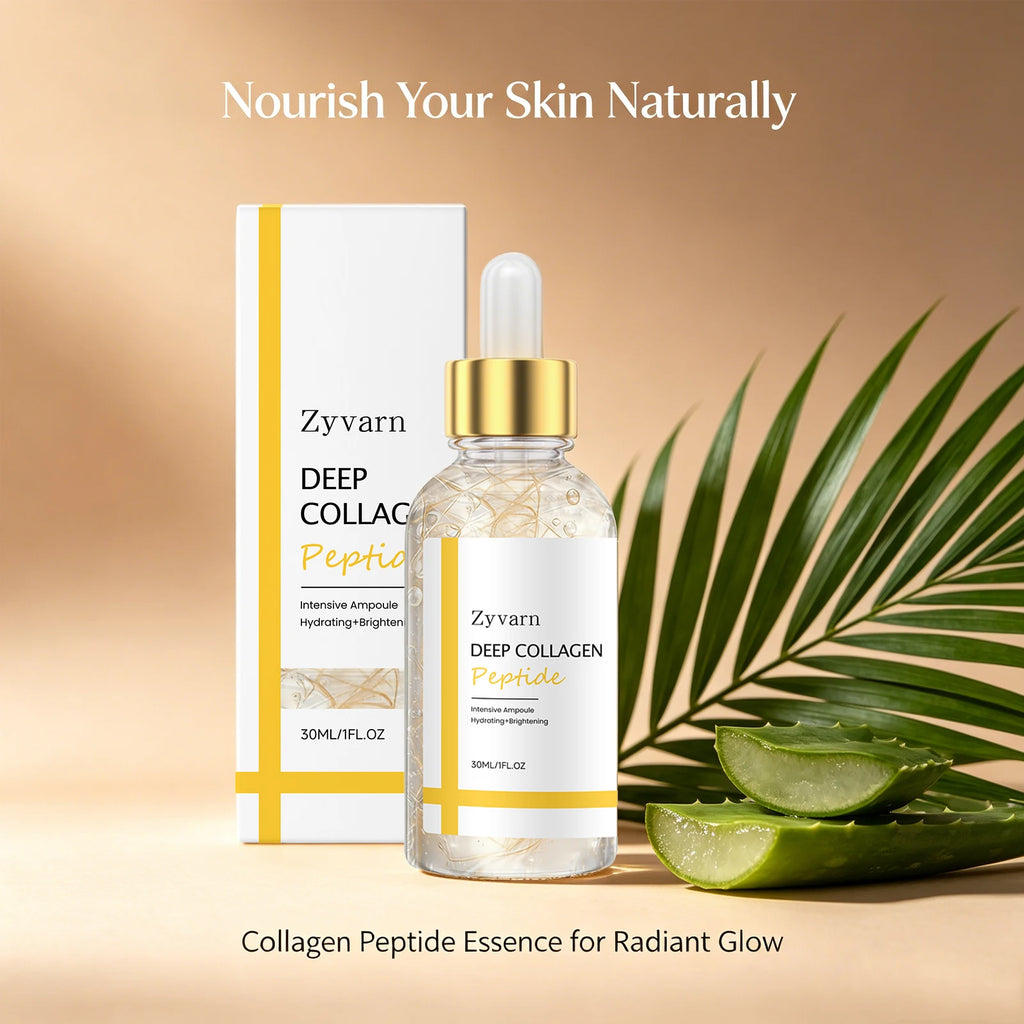 ZYVARN Silk Peptide Collagen Lifting Serum – Anti-Aging 30ml Face Lifting Serum Oasis Select