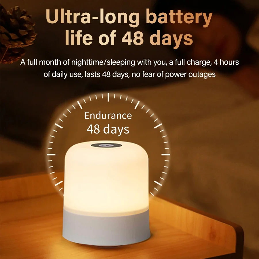 Rechargeable RGB LED Night Light – Remote & Touch Dimming Rechargeable Night Light Oasis Select