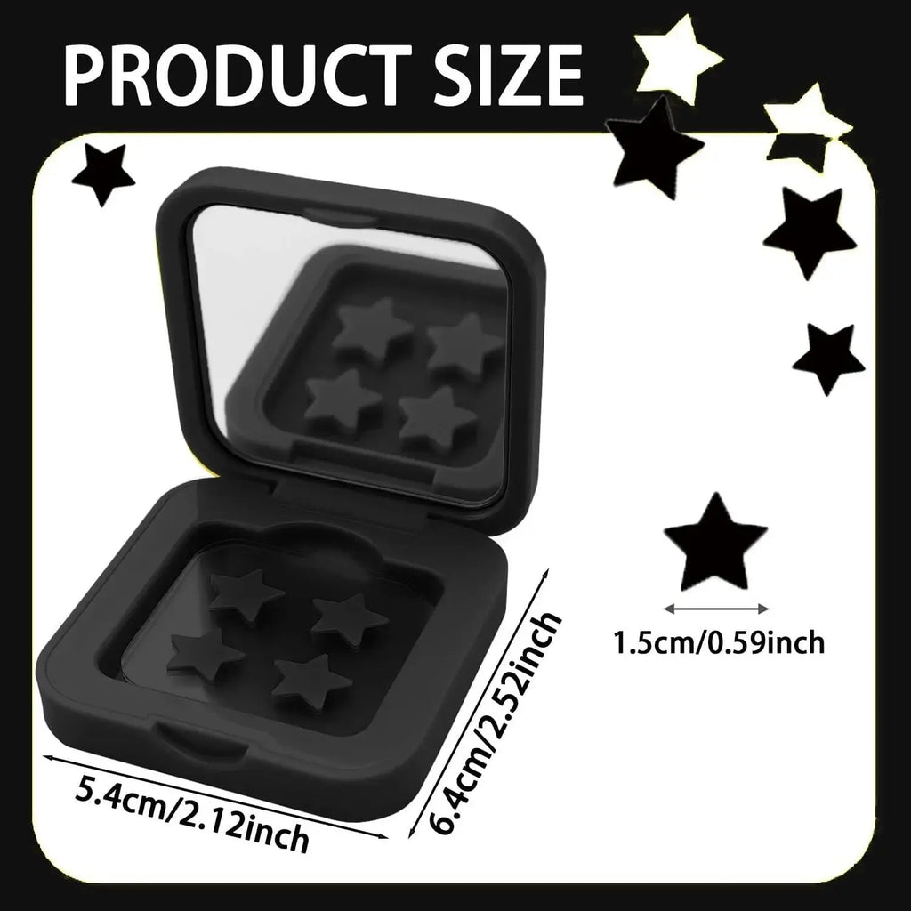 60 capsules/box of black star water-based gel acne mask, gentle on the skin, perfect for party decoration, mirror style Oasis Select