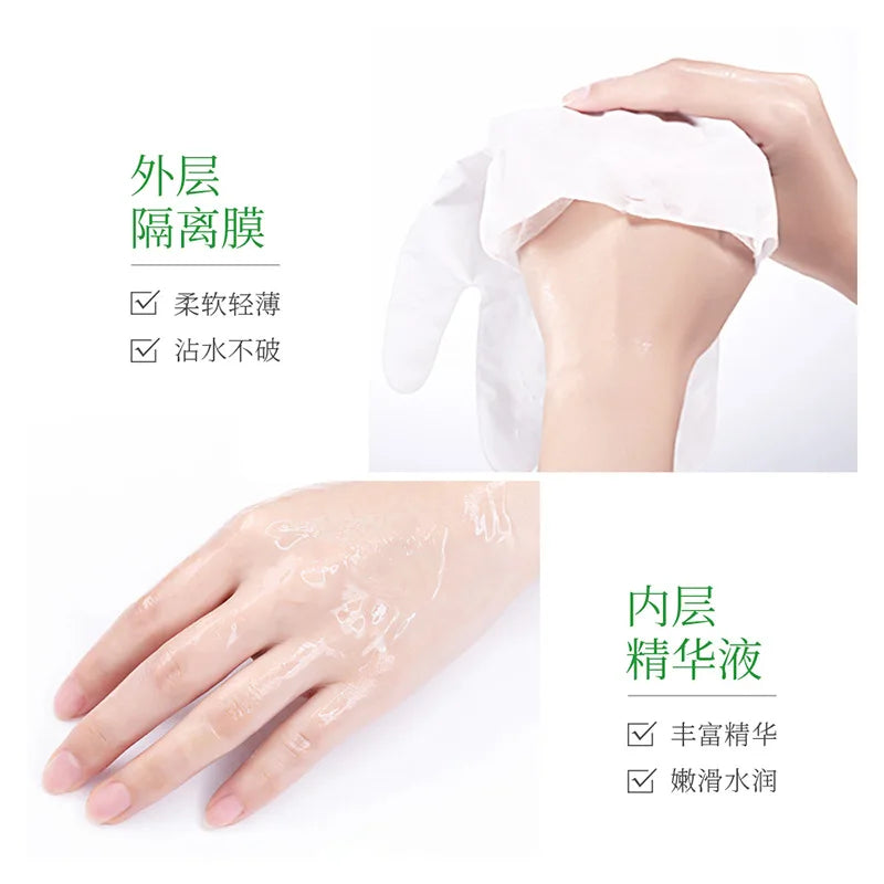 BIOAQUA Avocado Hand Masks – 5 Pairs Moisturizing & Anti-Aging Hand Mask Oasis Select