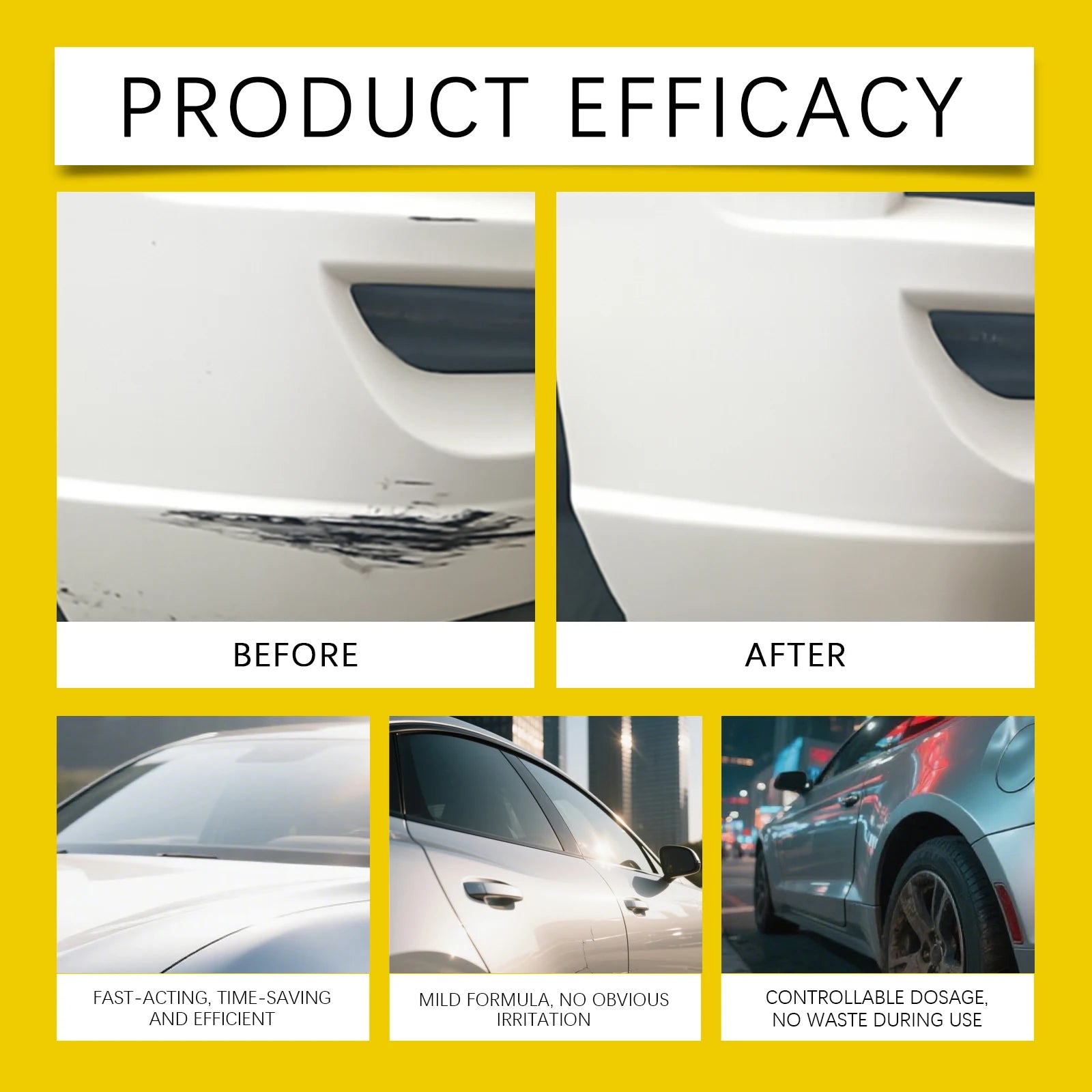 1/2/3/5/Set Ultimate Car Scratch Remover Formula Auto Paint Scratch Repair Kit With Nano Cloths For Paint Finishes Restore Shine Oasis Select