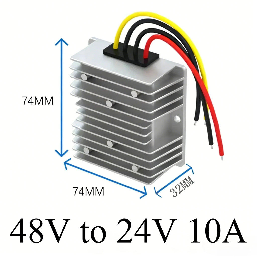 48 Volt to 24 Volt 48V to 24V 1A-40A Switching Power Converter Step Down DC to DC Transformer Buck Regulator Truck Voltage Oasis Select 48V to 24V 10A 48V 24V