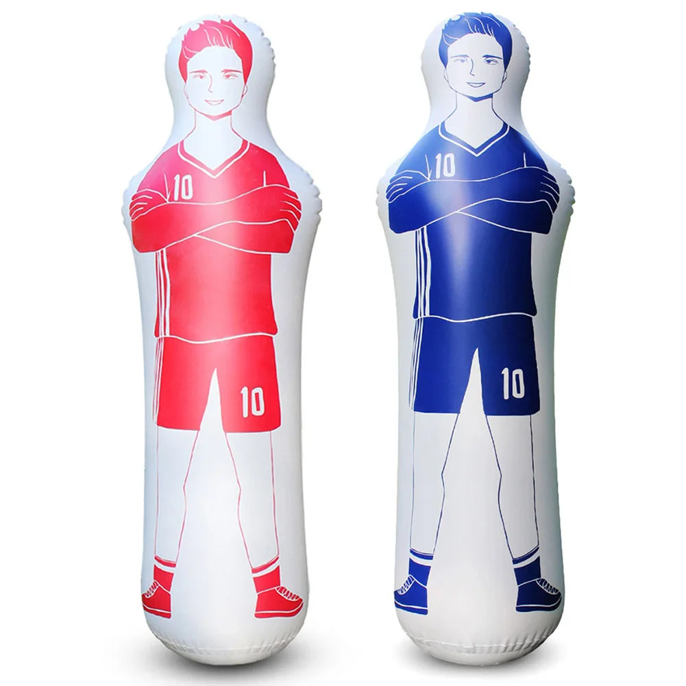 Inflatable Soccer Dummy Goalkeeper Free Kick Defender Mannequin Soccer Training Mannequin Oasis Select