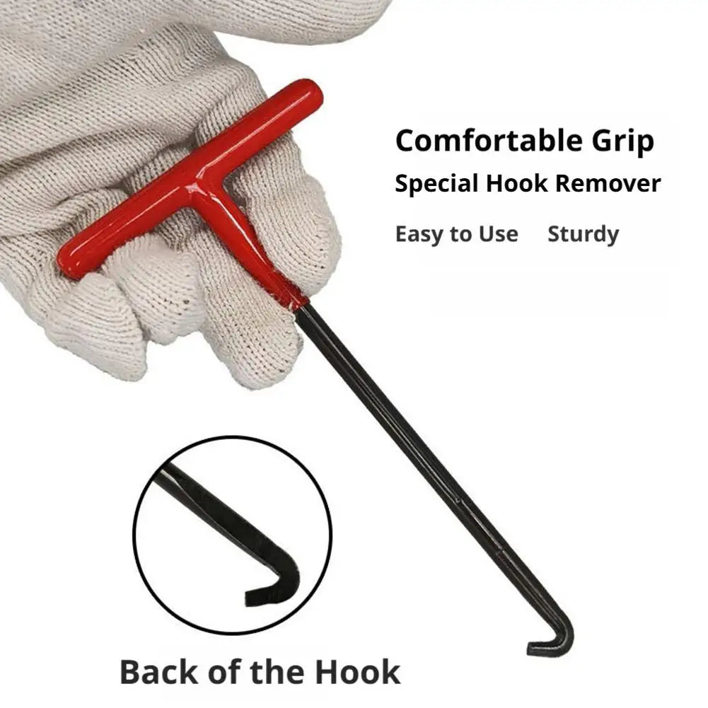 T-Handle Spring Hook Puller – Heavy Duty Steel Car Spring Remover