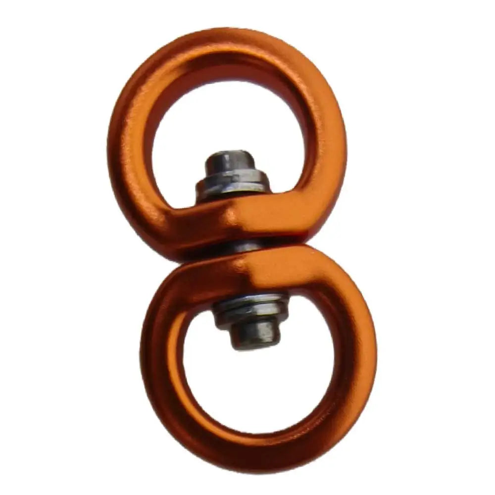 4KN Aviation Aluminum Alloy Swivel Connector for Outdoor 360° Rotation Ring for Dog Leash Backpack Hammock Camping Equipment Oasis Select