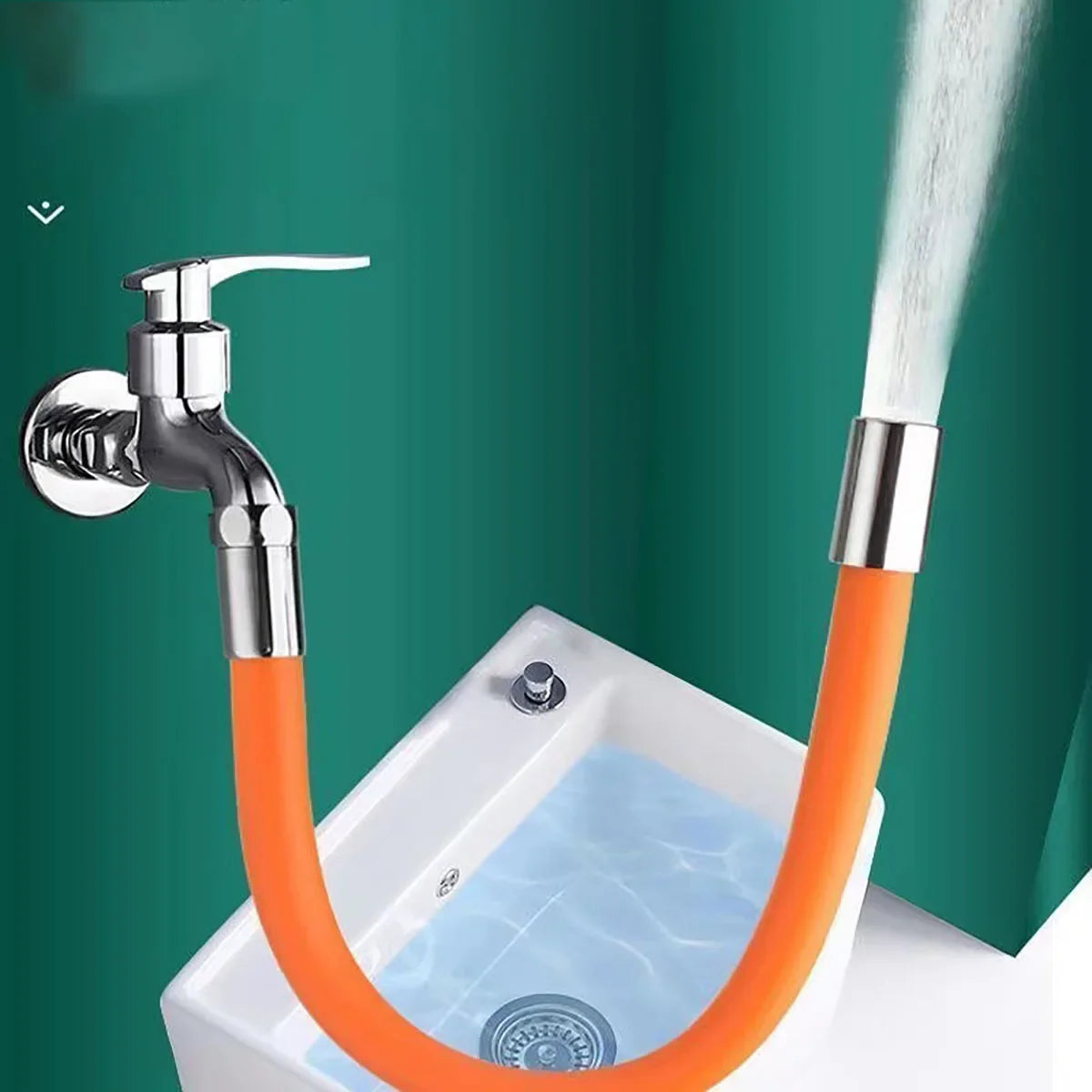 Universal Faucet Extension Pipe – Anti-Splash Water Extender Faucet Extension Pipe Oasis Select