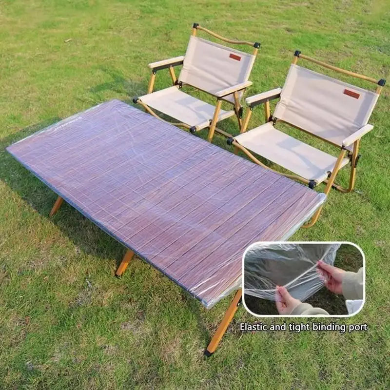 10-Pack Disposable Waterproof Table Covers – Elastic Edge