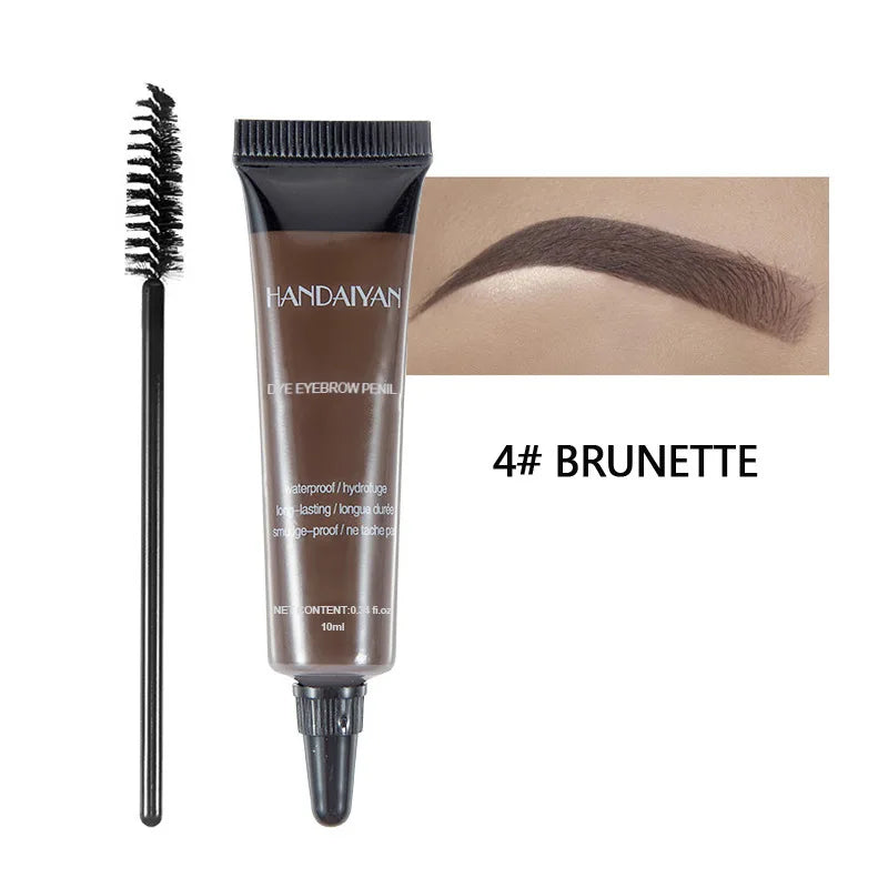 Handaiyan Waterproof Eyebrow Tint Gel – 6 Shades & Dual Brush