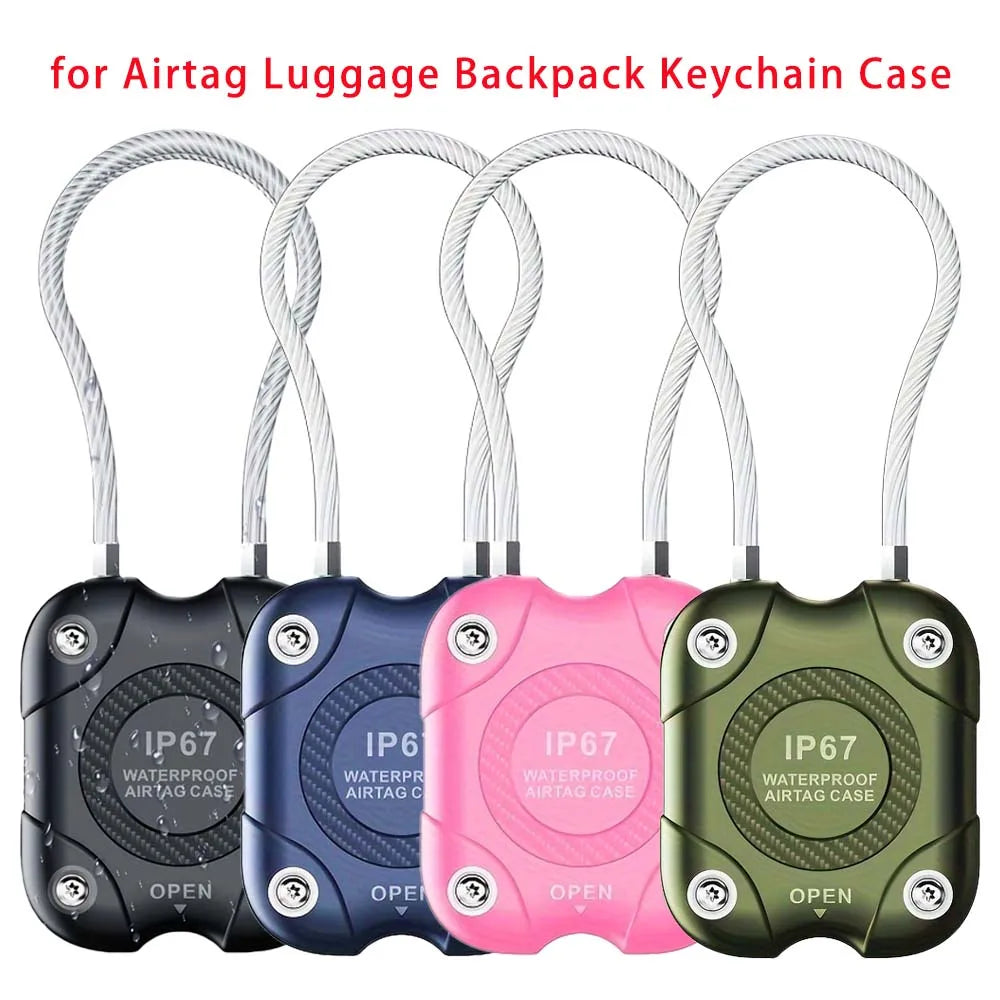 AirTag Waterproof Case with Steel Wire Cable | IP67 Protection AirTag Protective Case Oasis Select