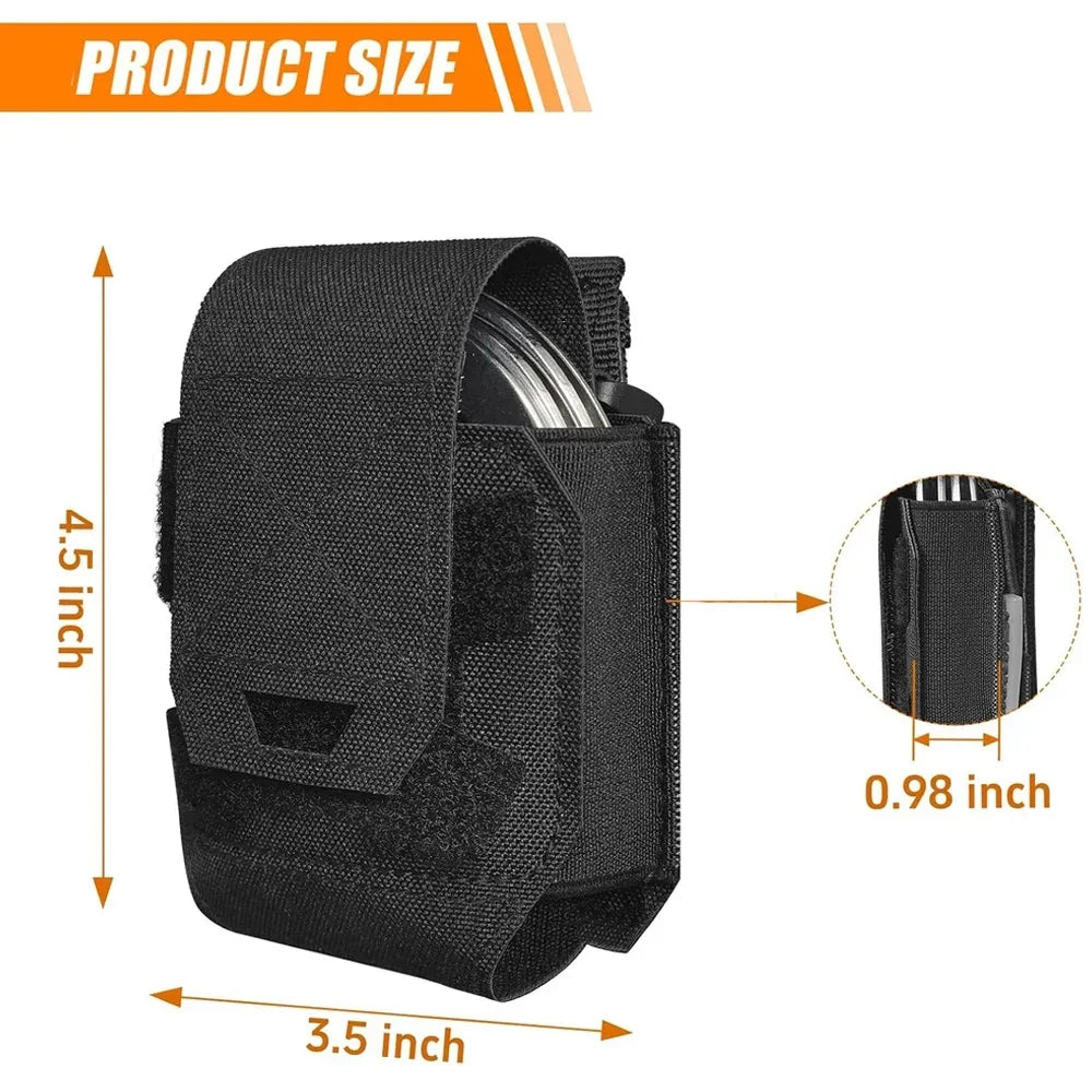 Molle Handcuff Pouch Shackles Holder Case Quick Draw Universal Handcuff Holster Standard Chain Cuff Cover Belt Pouch Oasis Select