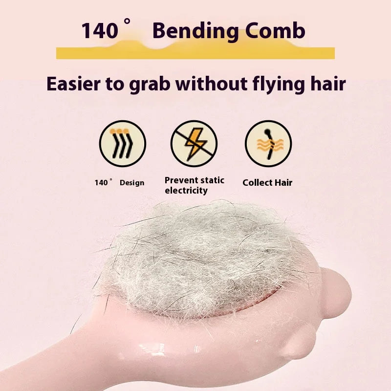 Stainless Steel Needle Cat Comb for Removing Loose Hair, Cleaning and Grooming, Cat Cleaning, Dog Massage Pet Hair Remover Oasis Select