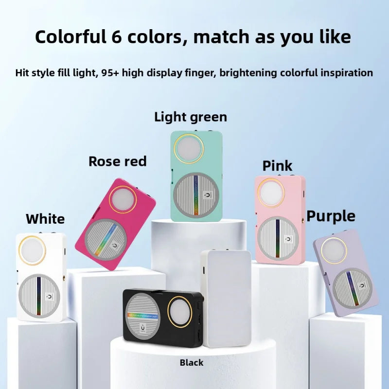 SHINEKNOT Magnetic LED Fill Light | Double-Sided Dimmable 10W