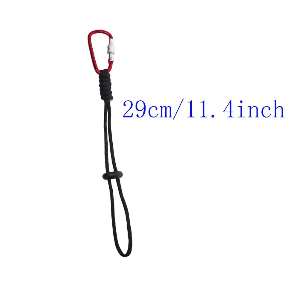 29/50cm Anti-Loss Tool Lanyard with Carabiner Hook for Screwdrivers Wrenches at Height Fishing Rod Flashlight Tool Tether Oasis Select 29cmPc1