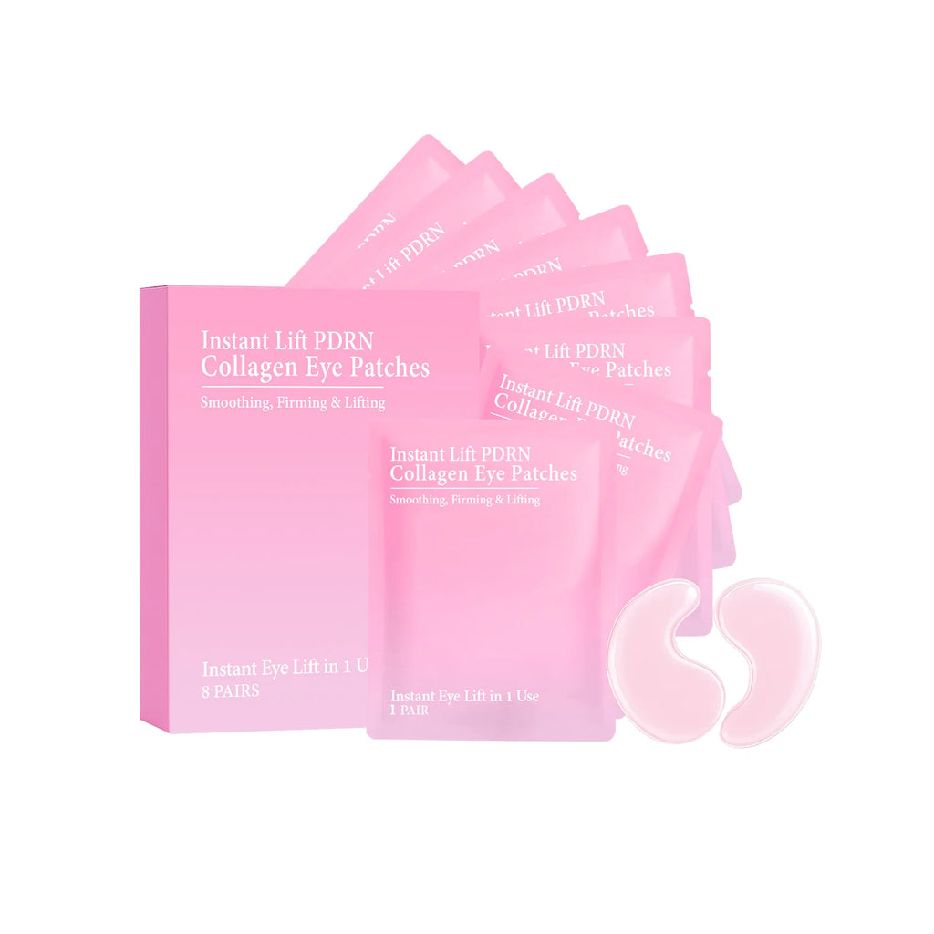 Collagen Hydrogel Eye Patches – Brighten & Firm Under Eyes Eye Treatment Patches Oasis Select 8pcs