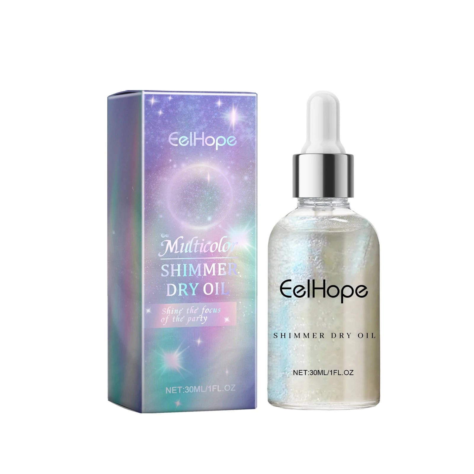 Eelhope Glitter Spray Highlighter for Skin, Hair & Face – 30ml