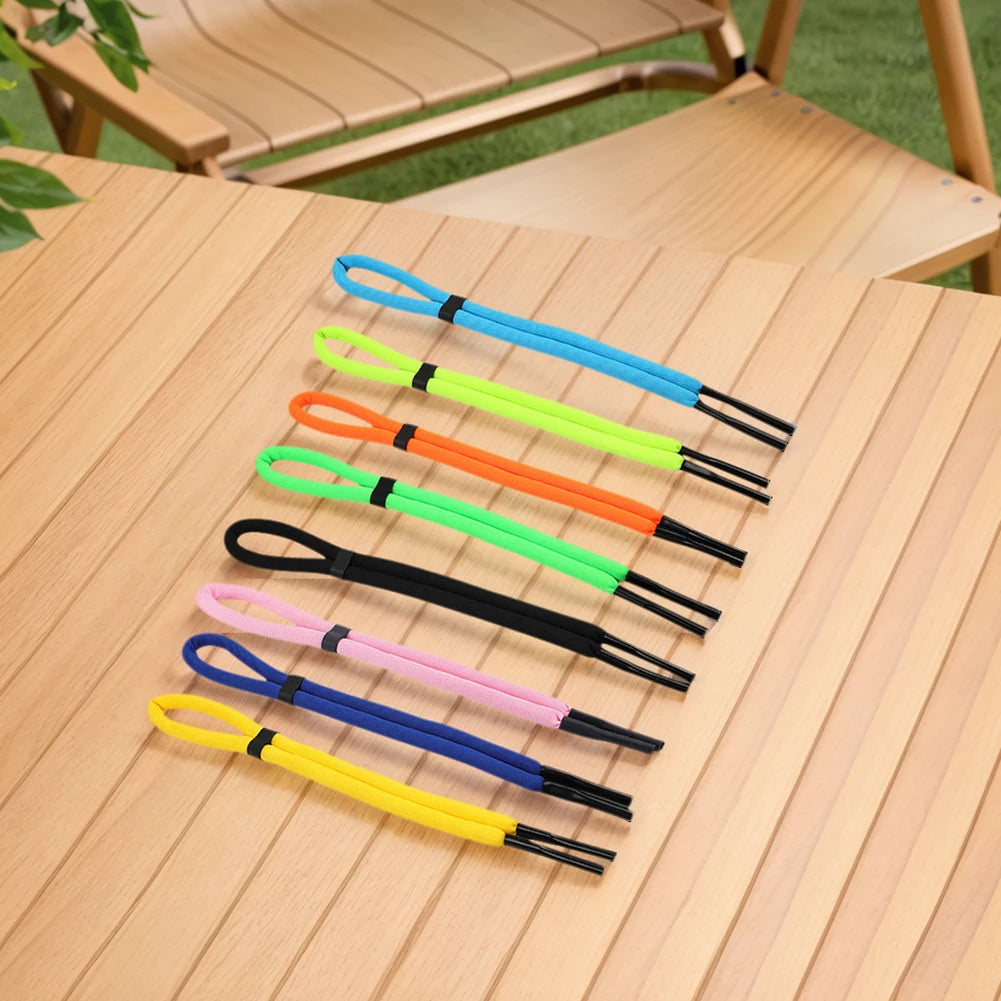 8Pcs Floating Sunglasses Straps Adjustable Buoyant Glasses Retainer Foam Glasses Strap for Surfing Swimming Fishing Oasis Select