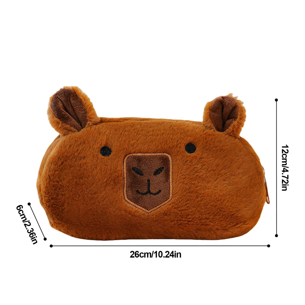 Pencil Cases For Kids Cute Cartoon Capybara Pencil Pouch Organizer Large Capacity Pen Bag School Stationeries Pencil Organizer Oasis Select 03