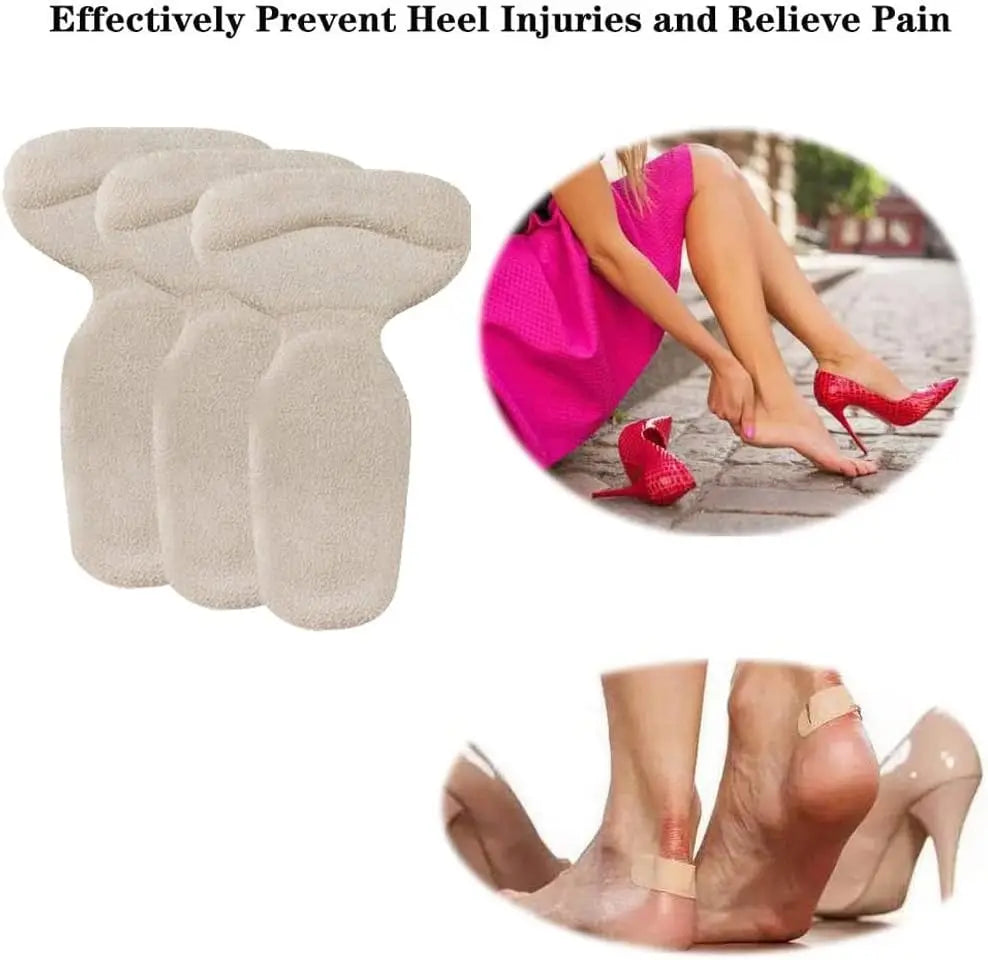 3/6/9 Heel Pads for Shoes Heel Cushion High Heels Ultra-Soft Cushioned Inserts to Prevent Rubbing Boost Comfort in Women's Shoes Oasis Select