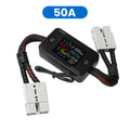 KWS-DC26 Battery Charger Tester DC8-80V 20A/25A/35A/50A Ammeter LCD Bidirectional Measurement Battery Level Detector Power Meter Oasis Select 50A