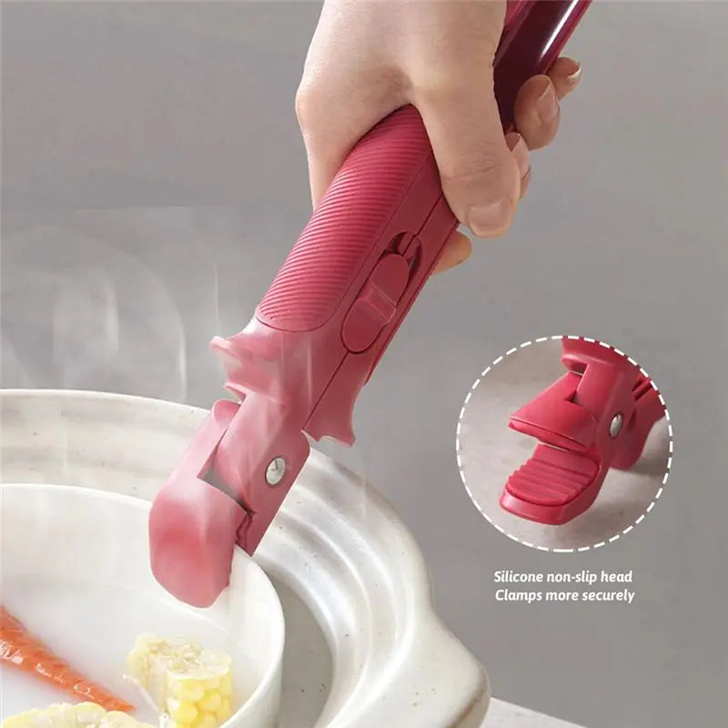 LIKE WISH Multipurpose Bowl And Plate Clip, Non-Slip, Heat Resistant For Microwave And Air Fryer Oasis Select