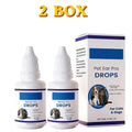 Pet Ear Care Drops For Sensitive Dogs Cats Safe & Effective 1/2/3 BOX Relieve Itching Reduce Odor Pet Earwaxr Cleaning Liquid Oasis Select A 2 PCS