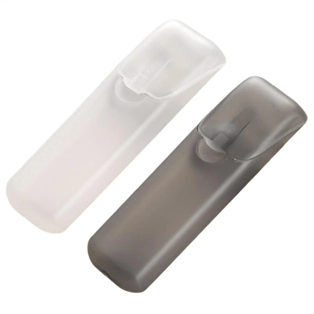 Toothpick Dispenser Portable Transparent Toothpick Holder Reusable Toothpick Storage Box Cotton Swab Case Needle Cases Storage Oasis Select
