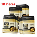 10-Pack 24K Gold Hyaluronic Acid Face Masks – Korean Skincare Facial Sheet Mask Oasis Select Default Title