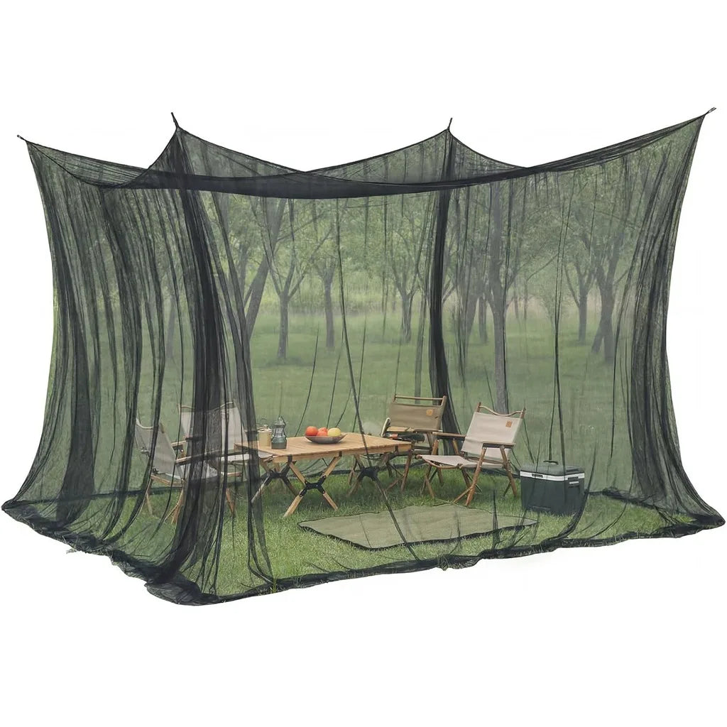 Indoor Mosquito Net Encrypted Polyester Hanging Mosquito Net Outdoor Camping Mosquito Net Lightweight For Outdoor Camping Oasis Select Black