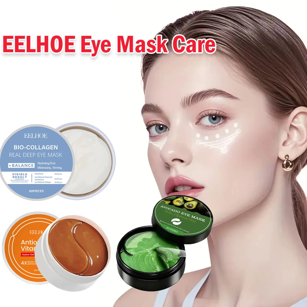 EELHOE Under Eye Patches – Hyaluronic Acid, Collagen & Vitamin C Under Eye Patches Oasis Select