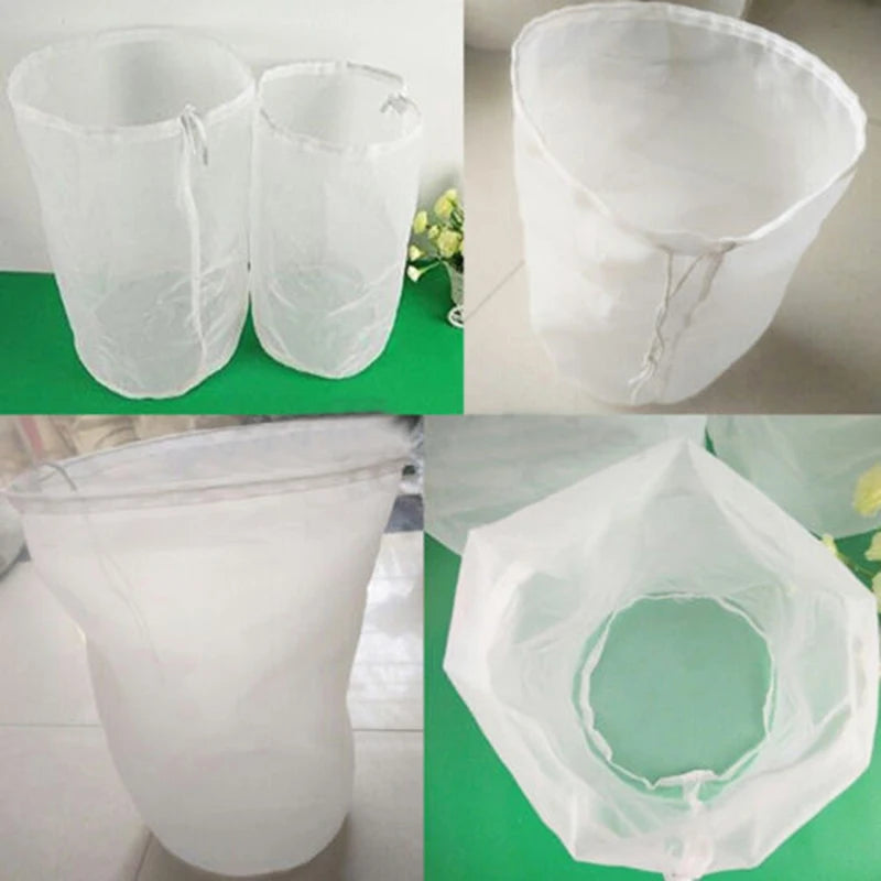Multi Purpose Homebrew Filter Bags Straining Bags Home Brew Functional Practical Useful Fine Mesh Food Home brew Oasis Select