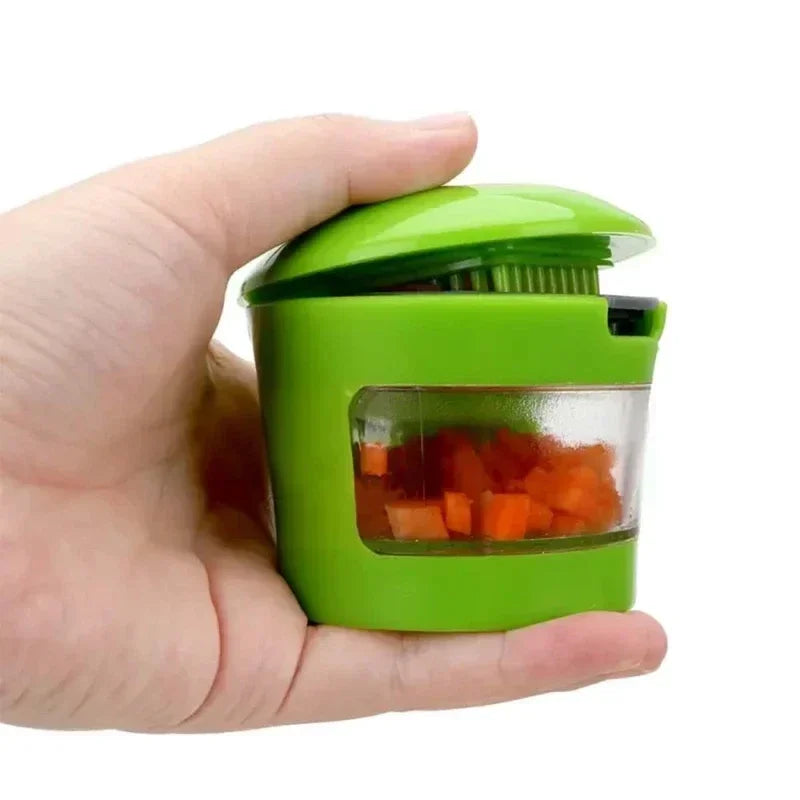 Multi-functionGarlic Press Stainless Steel Garlics Cutting Cooking Vegetables GarlicChopper Home Kitchen Gadgets Accessory Oasis Select