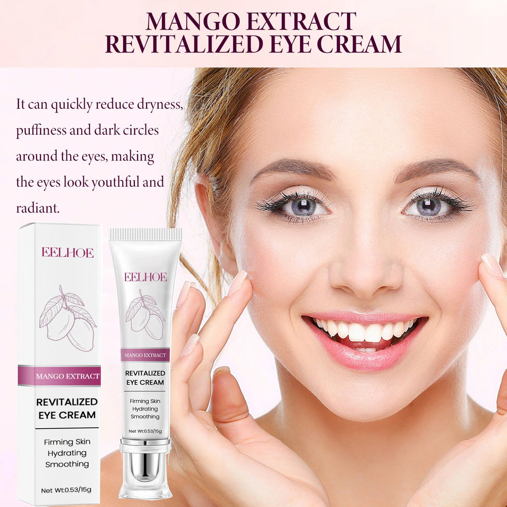 EELHOE Mango Eye Cream – Dark Circles, Puffiness & Wrinkles Anti-Aging Eye Cream Oasis Select