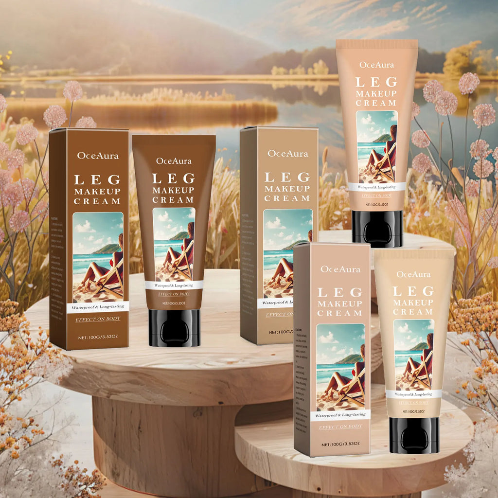 OceAura Leg Makeup Lotion – Waterproof Body Foundation Body Foundation Lotion Oasis Select