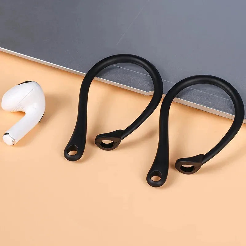 1/3/6Pairs Anti-Lost Earphone Silicone Earhook For Airpods Earpods Loop Clip Headset EarHook Replacement Headphone Accessories Oasis Select