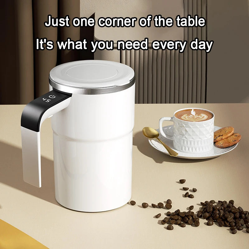 URGGU USB Self-Stirring Coffee Maker | Temperature Display 380ml
