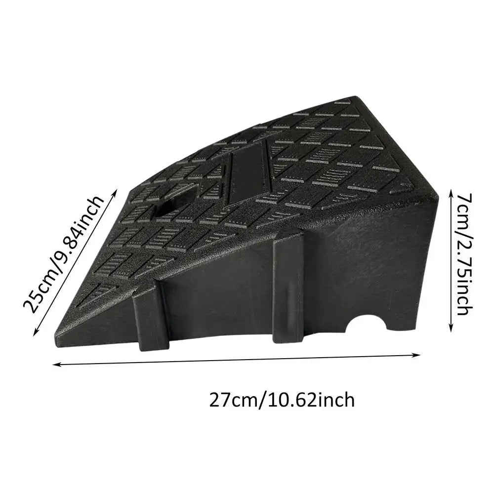 Curb Ramps for Sidewalks Portable Threshold Ramp Heavy Duty Curb Ramps for Motorhome Truck Shed Ramps Pets Wheelchair Threshold Oasis Select Black